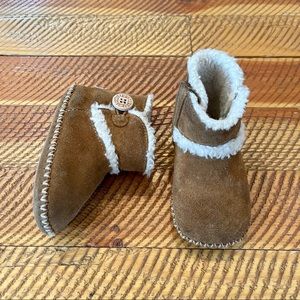 Ugg Baby Booties Size 4/5 Brown